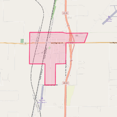 Map of Athol