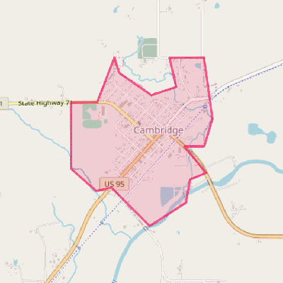 Map of Cambridge