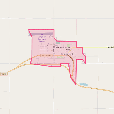 Map of Craigmont