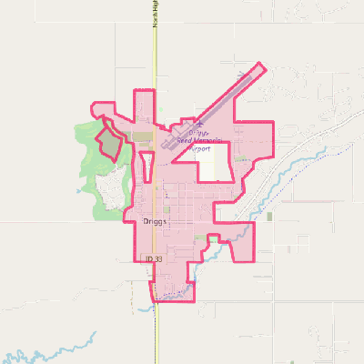 Map of Driggs