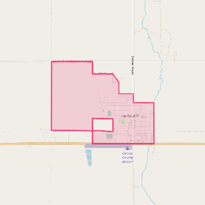 Map of Fairfield