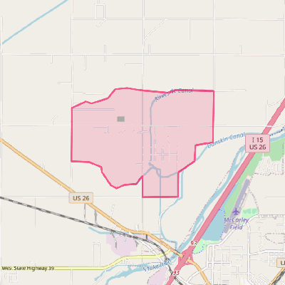 Map of Groveland