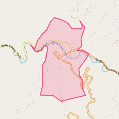 Map of Lowman