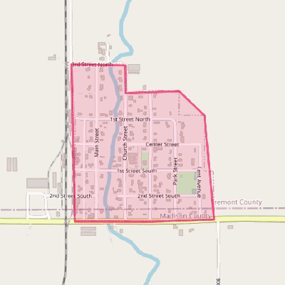 Map of Newdale