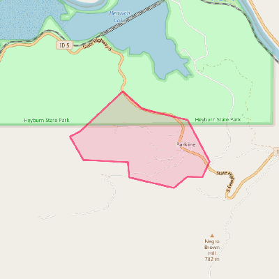 Map of Parkline