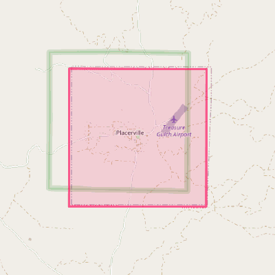 Map of Placerville