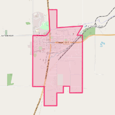 Map of Plummer