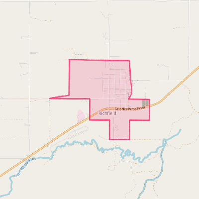 Map of Richfield