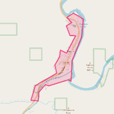 Map of Riggins