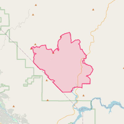 Map of Robie Creek