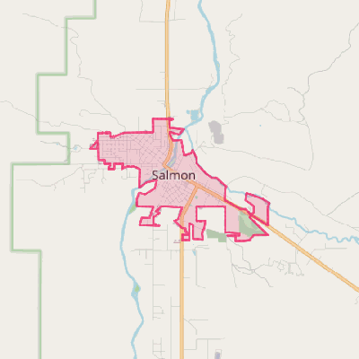 Map of Salmon