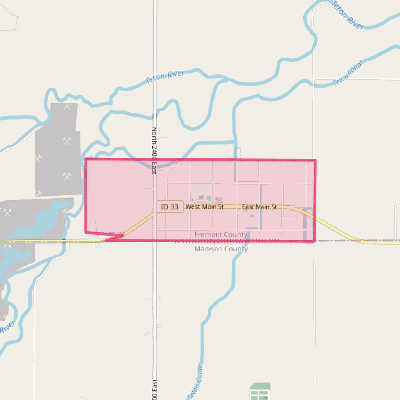 Map of Teton