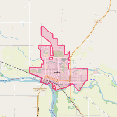 Map of Weiser