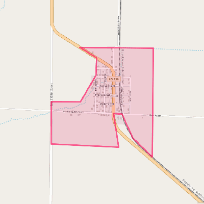 Map of Adair