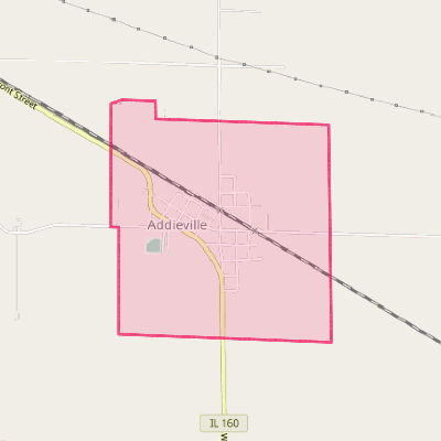 Map of Addieville