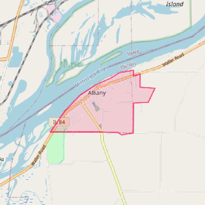Map of Albany