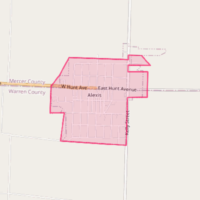 Map of Alexis