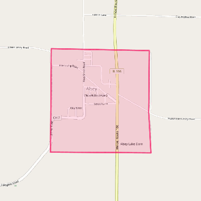 Map of Alsey