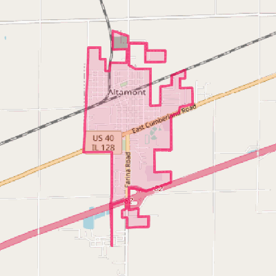 Map of Altamont