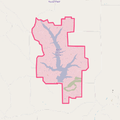 Map of Apple Canyon Lake