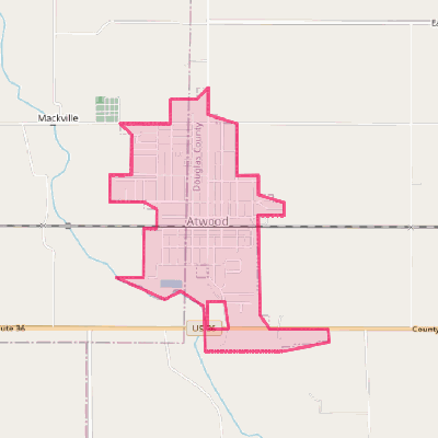 Map of Atwood