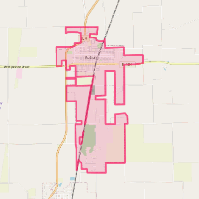 Map of Auburn