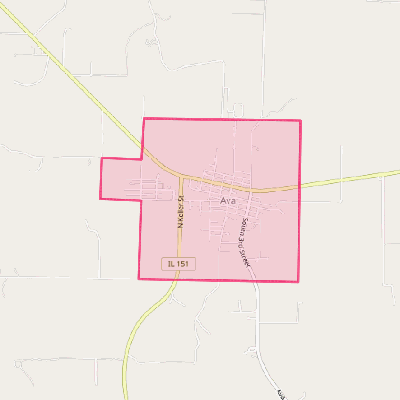 Map of Ava