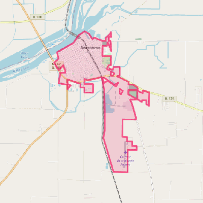 Map of Beardstown