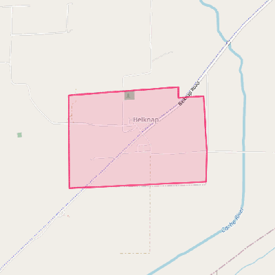 Map of Belknap