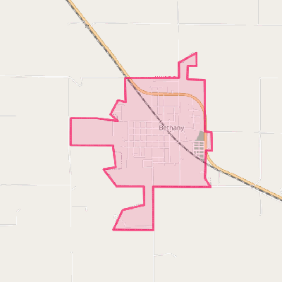 Map of Bethany