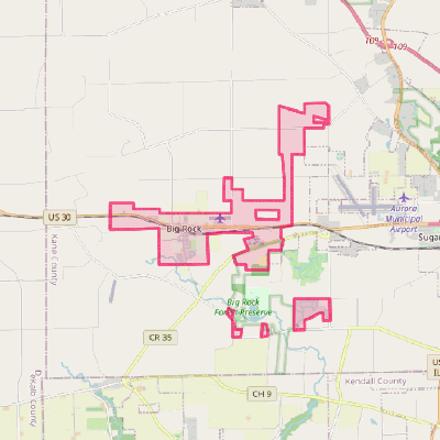 Map of Big Rock