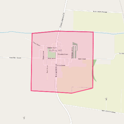 Map of Bishop Hill