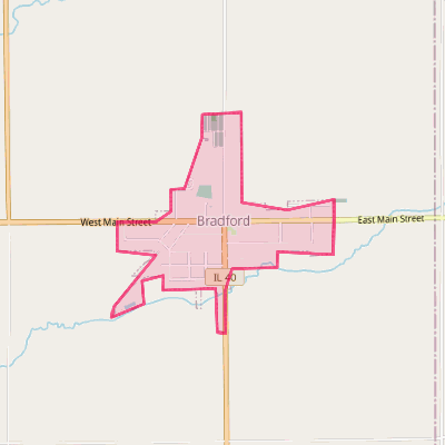 Map of Bradford