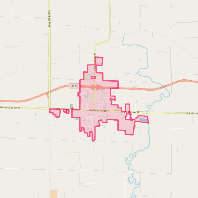 Map of Breese