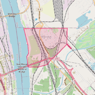 Map of Brooklyn