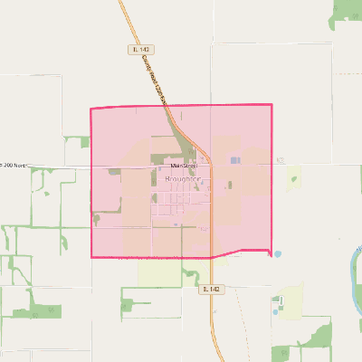 Map of Broughton