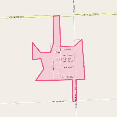 Map of Buckingham