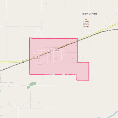 Map of Buckner