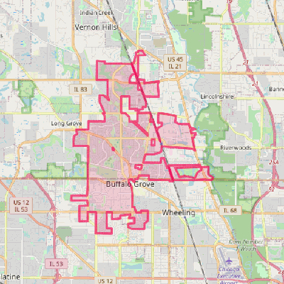 Map of Buffalo Grove