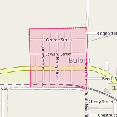 Map of Bulpitt