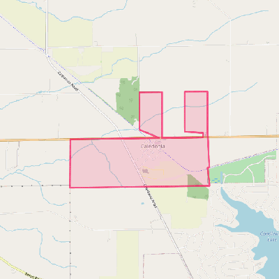 Map of Caledonia