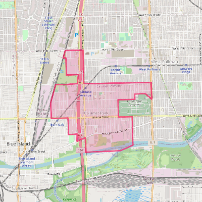 Map of Calumet Park