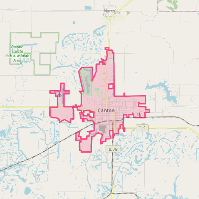 Map of Canton