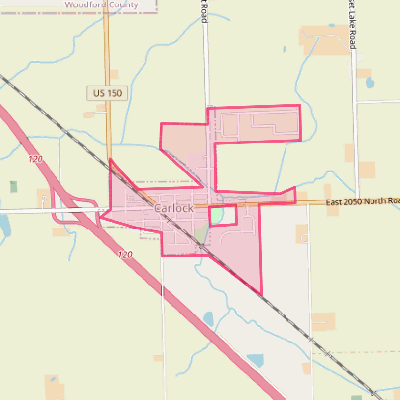 Map of Carlock