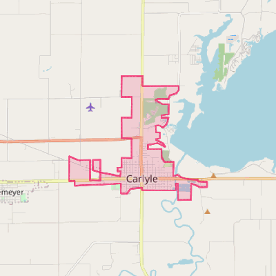 Map of Carlyle