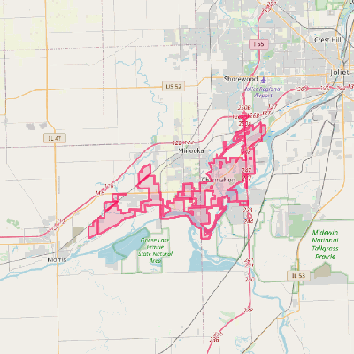 Map of Channahon