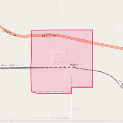 Map of Chapin