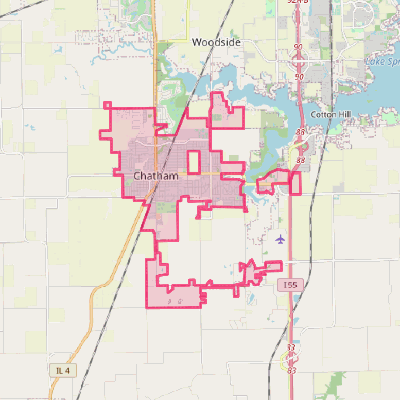 Map of Chatham