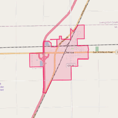 Map of Chenoa