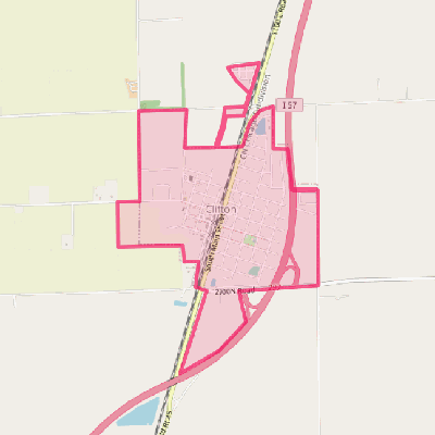 Map of Clifton